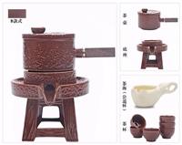 時來運轉(zhuǎn)-石磨茶具套裝