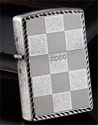 古銀方格系列 打火機(jī) ZBT-1-15