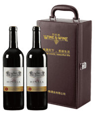 中糧名莊薈法國(guó)-希娜拉干紅珍藏葡萄酒禮盒